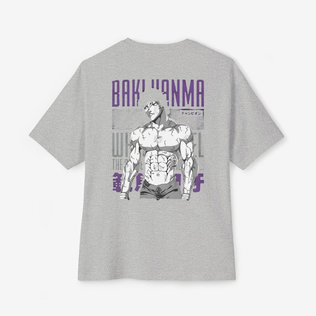 HANMA Oversized Tshirt CottonCrew neckDTG