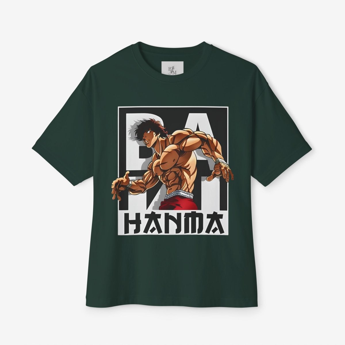 HANMA Oversized Tshirt CottonCrew neckDTG