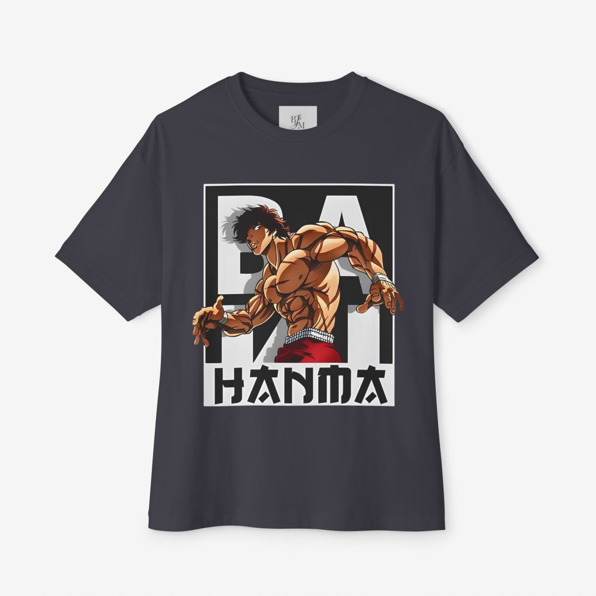 HANMA Oversized Tshirt CottonCrew neckDTG