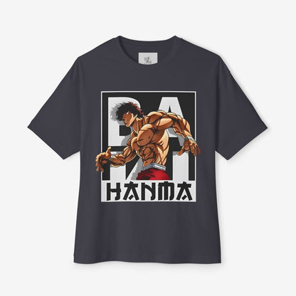 HANMA Oversized Tshirt CottonCrew neckDTG