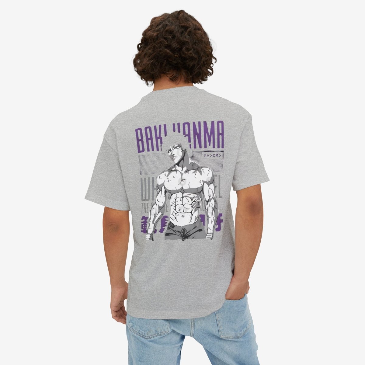 HANMA Oversized Tshirt CottonCrew neckDTG