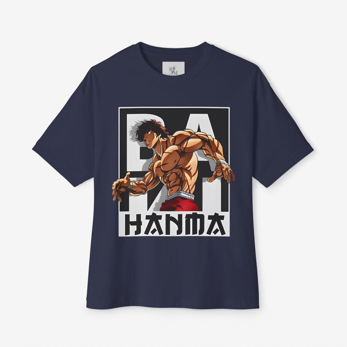 HANMA Oversized Tshirt CottonCrew neckDTG