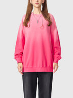 Sunfade Drop-Shoulder Cotton Sweatshirt