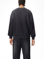 Sunfade Drop-Shoulder Cotton Sweatshirt