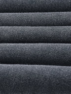 Snow Washed Raw Edge Cropped Sweatshirt