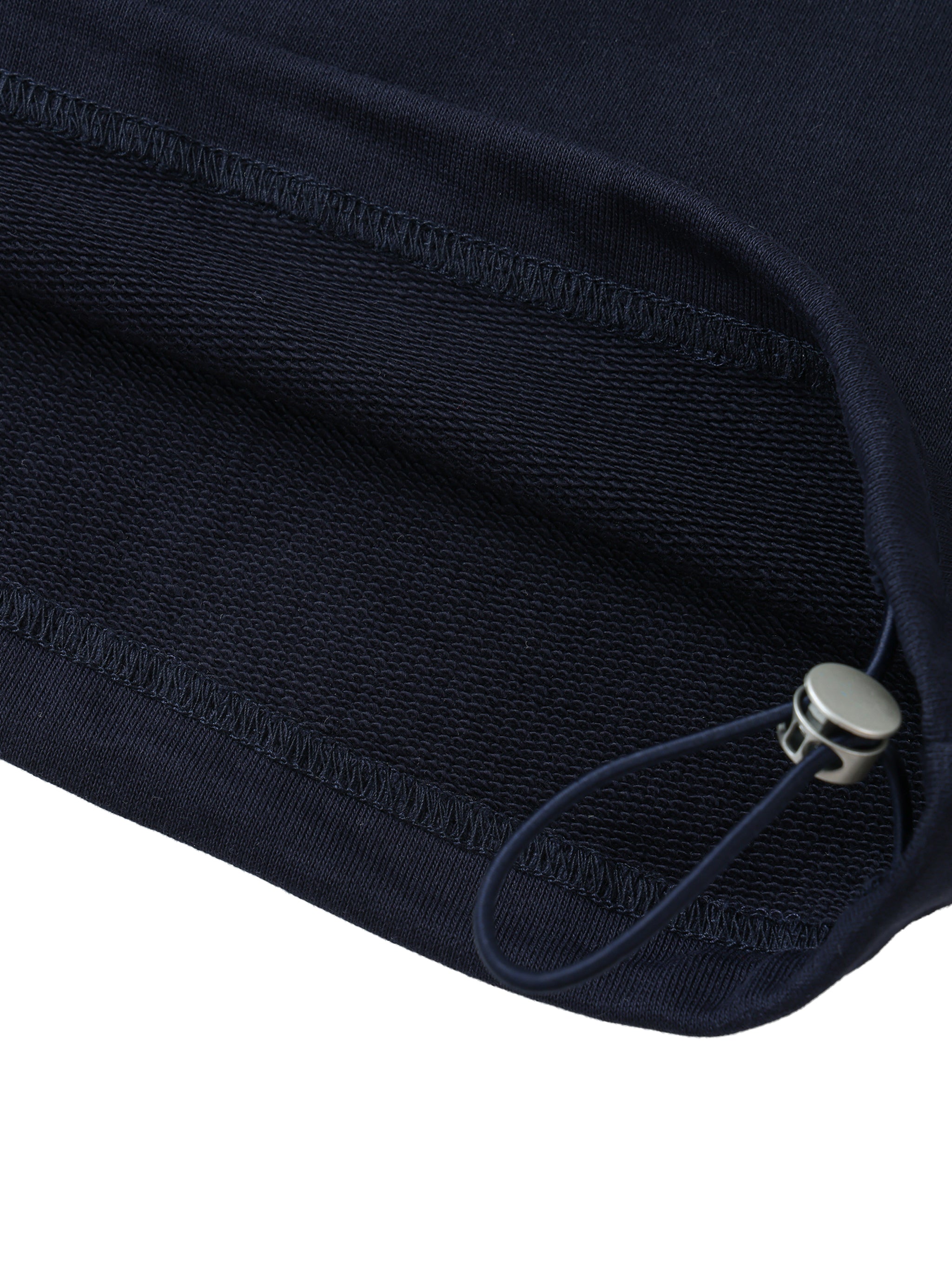 Velvencia Contrast Striped Lapel Collar Sweatshirt