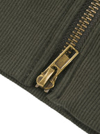 Dolman Sleeve Zip-Through Fleece  Hoodie