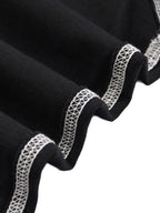 Contrast-Stitched Cotton T-Shirt