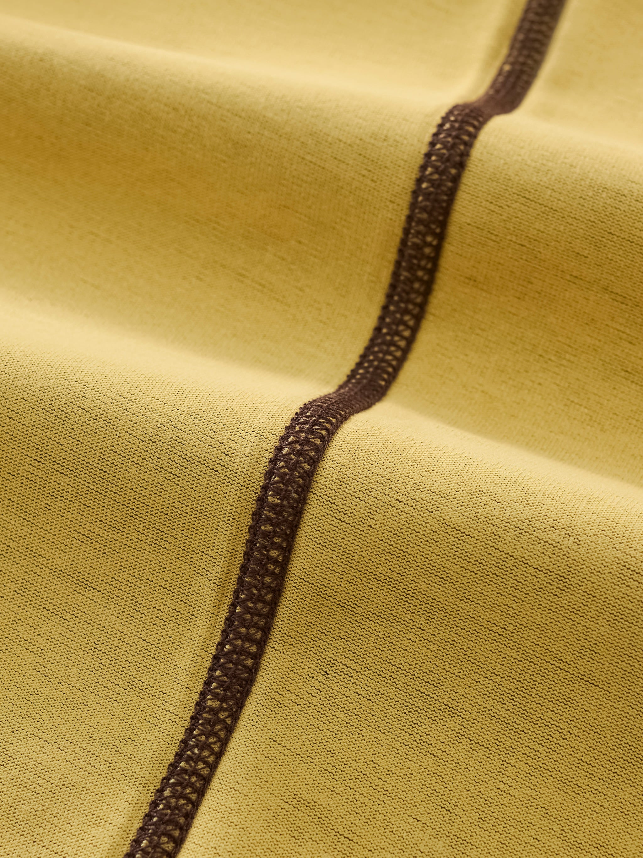 Contrast Cuff Cuffed T-Shirt