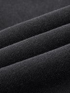 Vintage Washed Frayed Fleece Hoodie