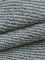 Vintage Wash Zip Denim Jacket