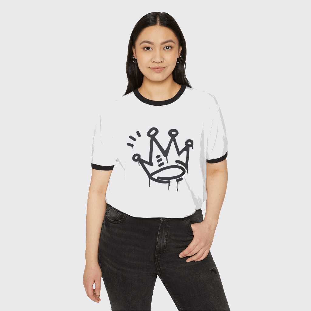 King crown T-Shirt CottonCrew neckDTG