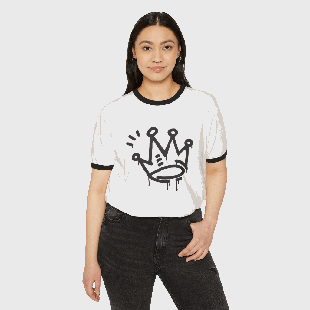 King crown T-Shirt CottonCrew neckDTG