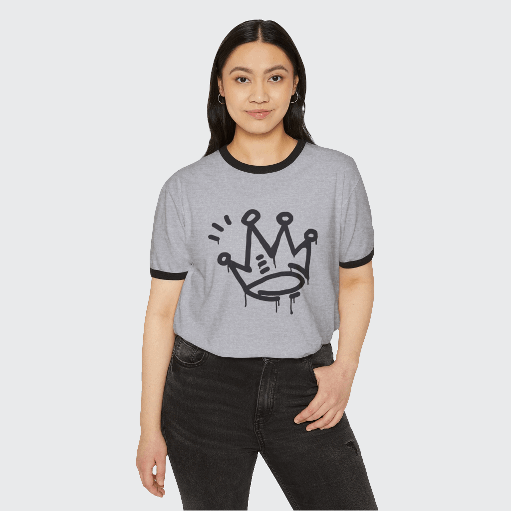 King crown T-Shirt CottonCrew neckDTG