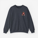 Luffy Both Side Sweatshirt Crew neckDTGEmbroidery