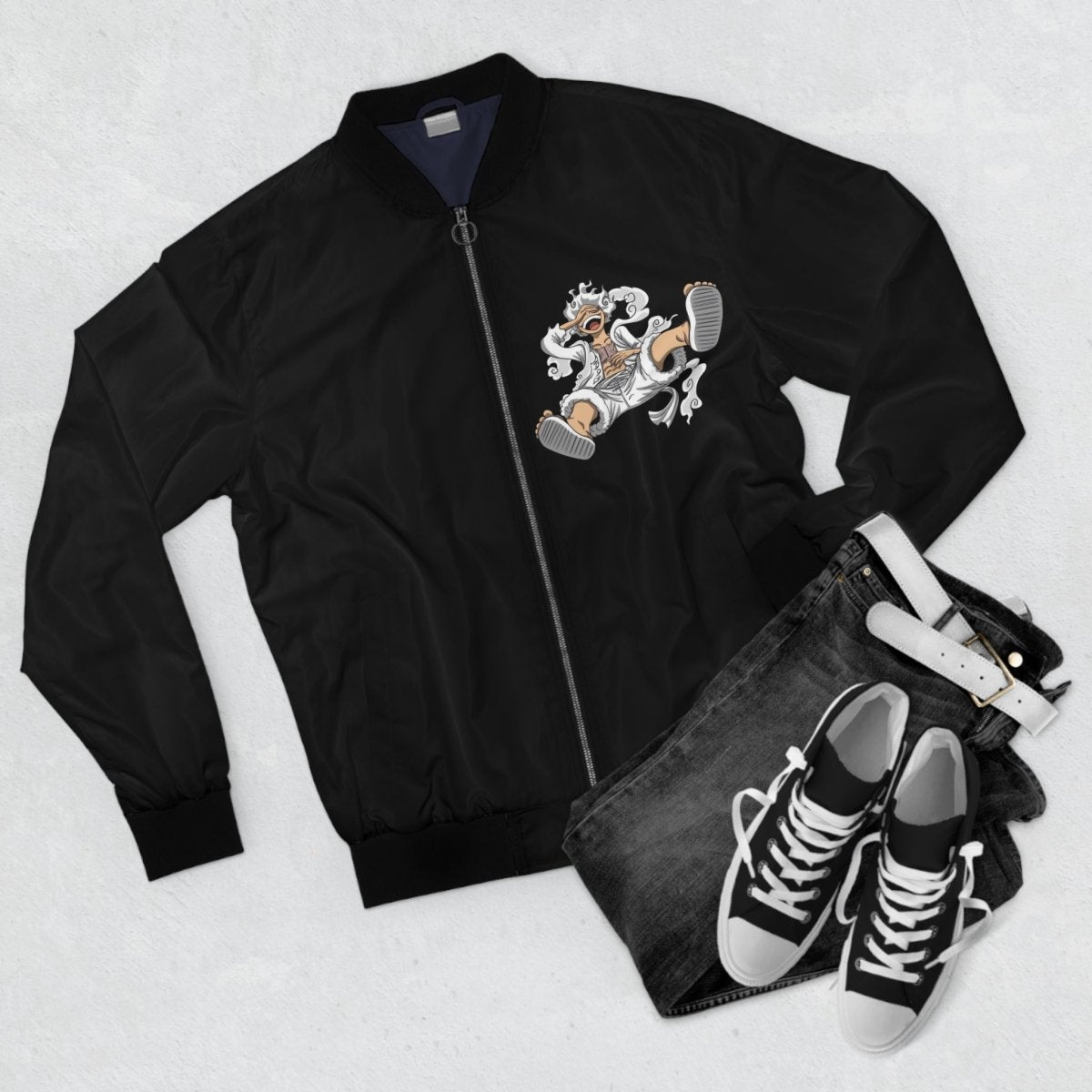 One piece Men's Bomber Jacket All Over PrintAOPAOP Clothing