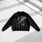 Cherry Blossom Minimal Japanese Sweatshirt