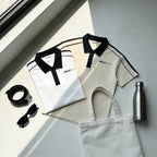 Contrast Collar Short-Sleeve Polo Shirt