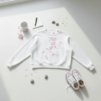 Cherry Blossom Minimal Japanese Sweatshirt