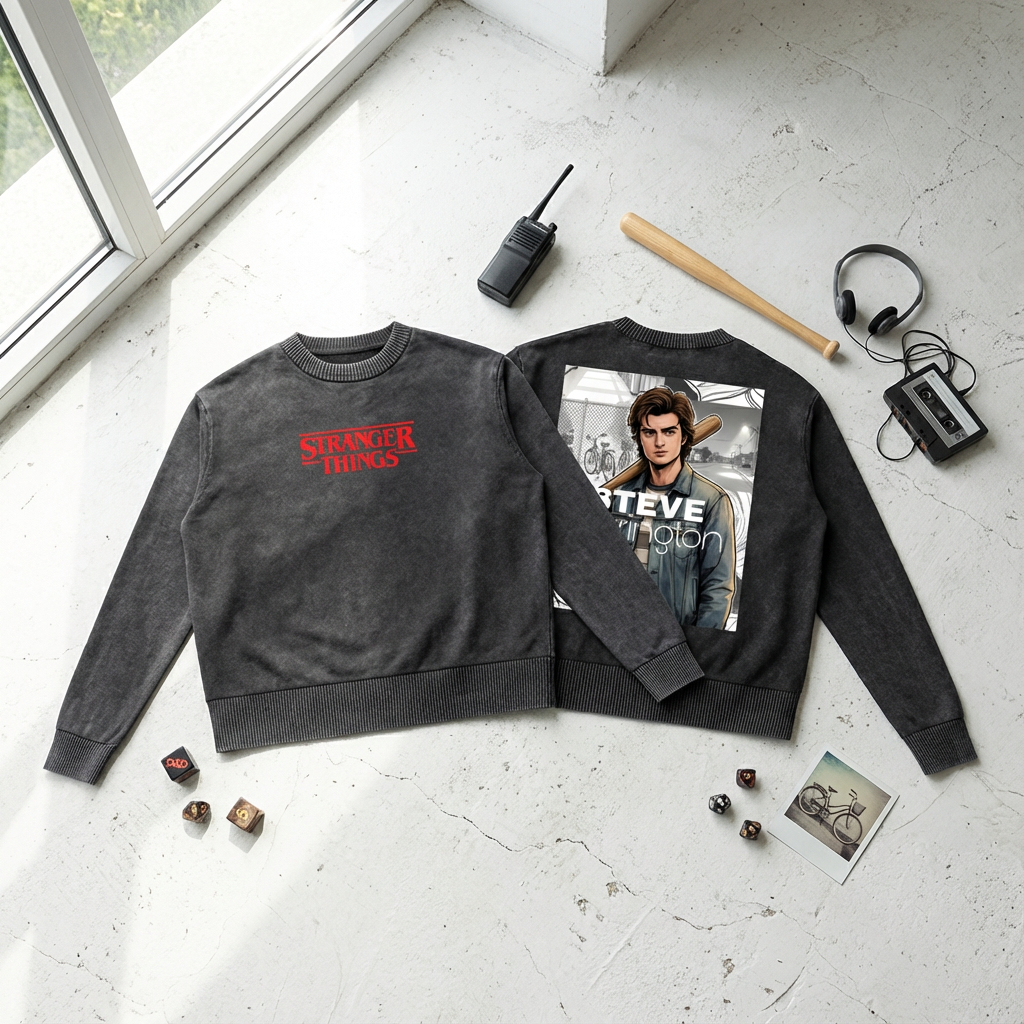 Stranger Things Oversized Sweater