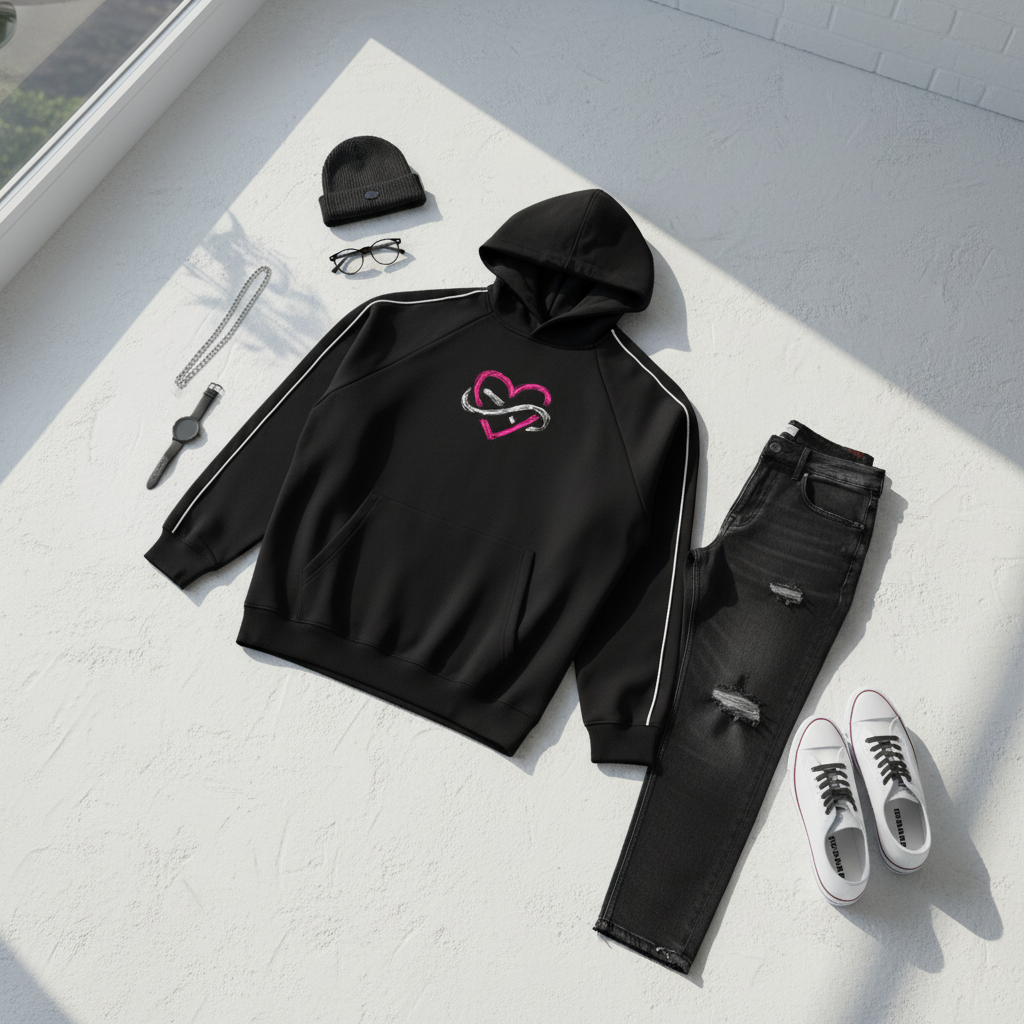 Heart Infinite Graphic Hoodie