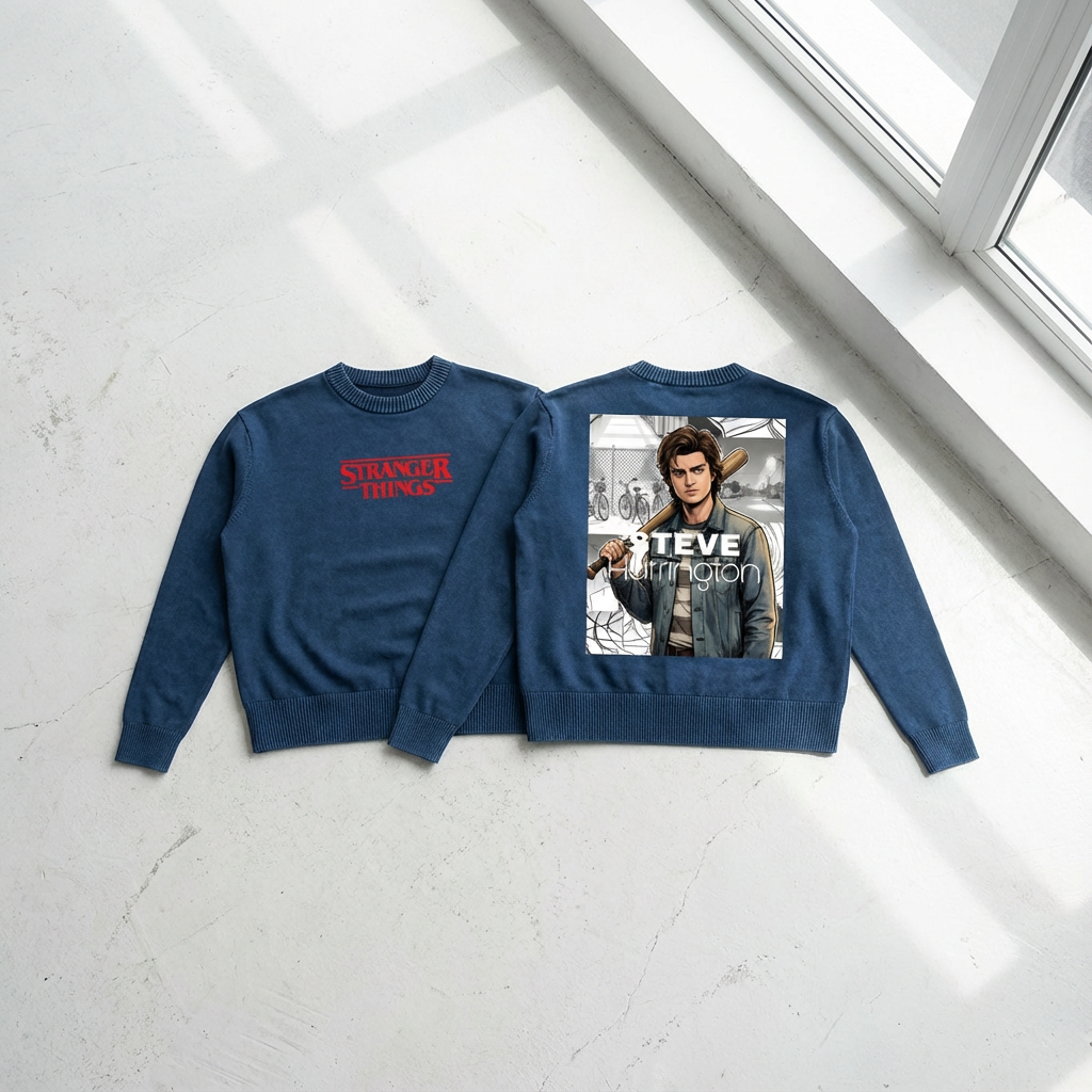 Stranger Things Oversized Sweater