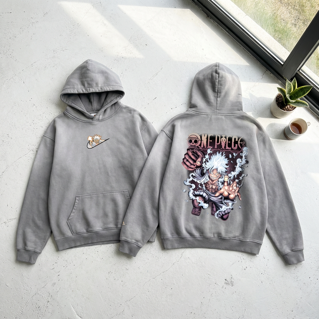 Monkey D Luffy Sunfade Oversized Hoodie